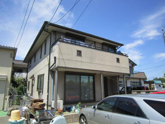 一宮市　塗装　外壁　屋根　愛知県　外壁リフォーム　値段　相場　フッ素　ガイナ
